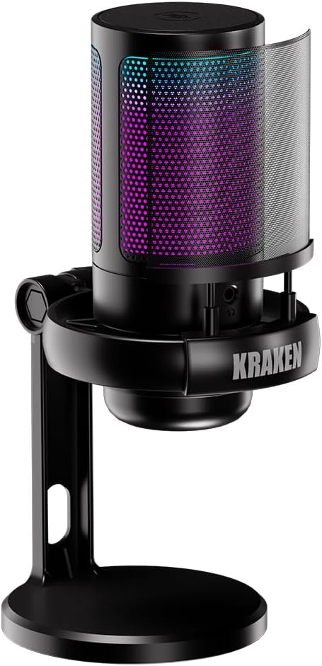 Kraken Echo RGB USB Gaming Mic - Pro Sound