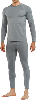 NORTHYARD Thermal Underwear for Men Long Johns Fleece Lined Set