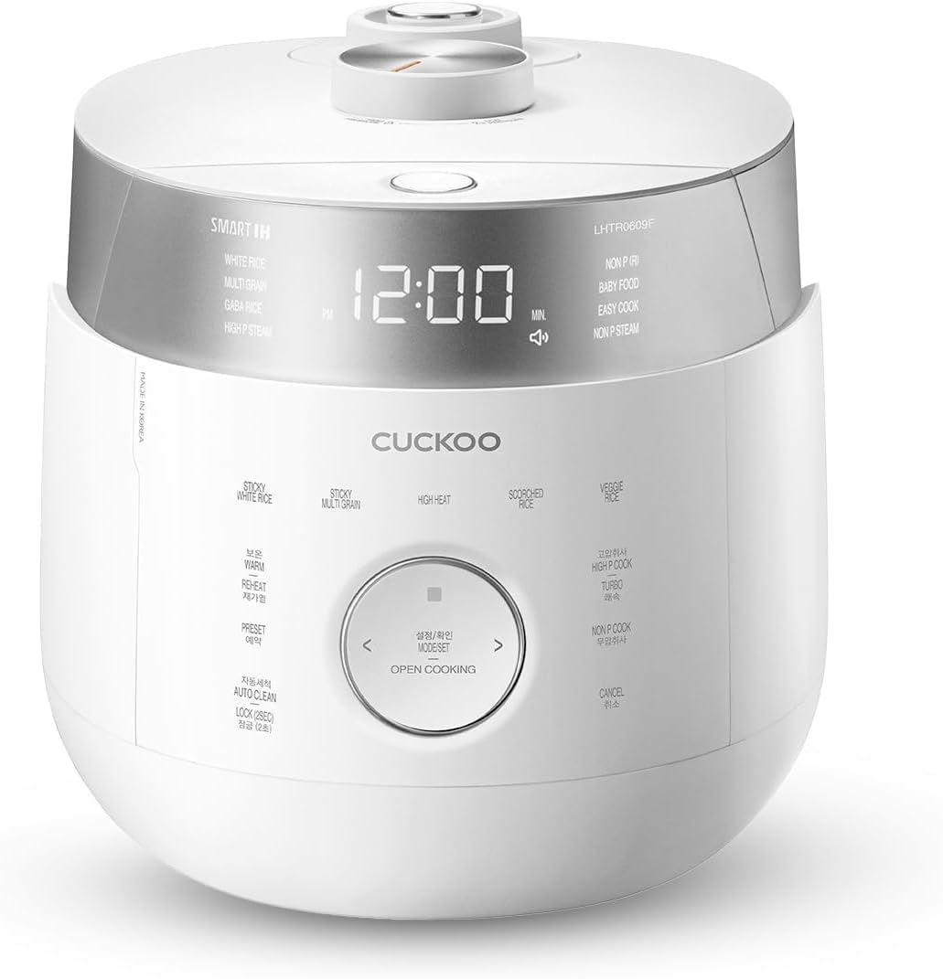 CUCKOO Twin Pressure Rice Cooker with Induction Heating Tech