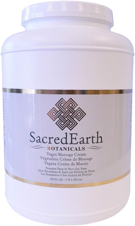 Vegan Massage Cream - Unscented, Water Dispersible, Organic Oils