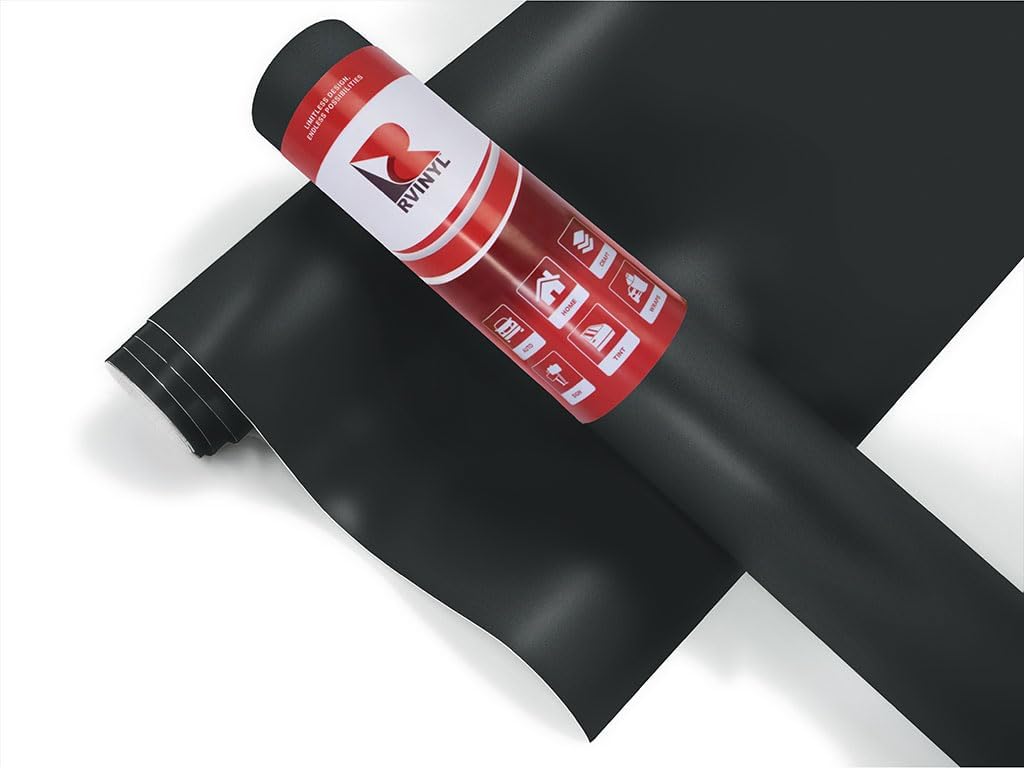 3M 2080 Series M22 Matte Deep Black Vinyl Car Wrap Film