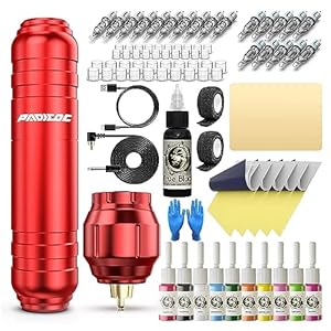 Wireless Tattoo Machine Kit for Beginners and Tattoo Artists