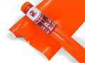 Satin Neon Fluorescent Orange Vehicle Wrap Sheet 45sq ft - Durable