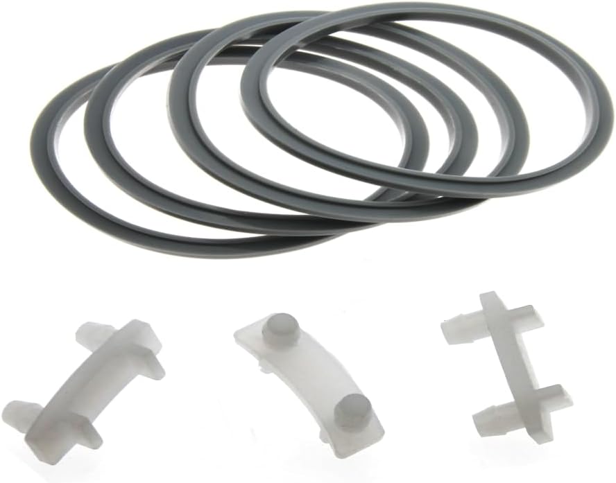 NutriBullet Blender Gaskets Bundle - 4pk + Free Pads