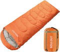 3-4 Season Sleeping Bag for Adults & Kids - Lightweight Warm Camping x