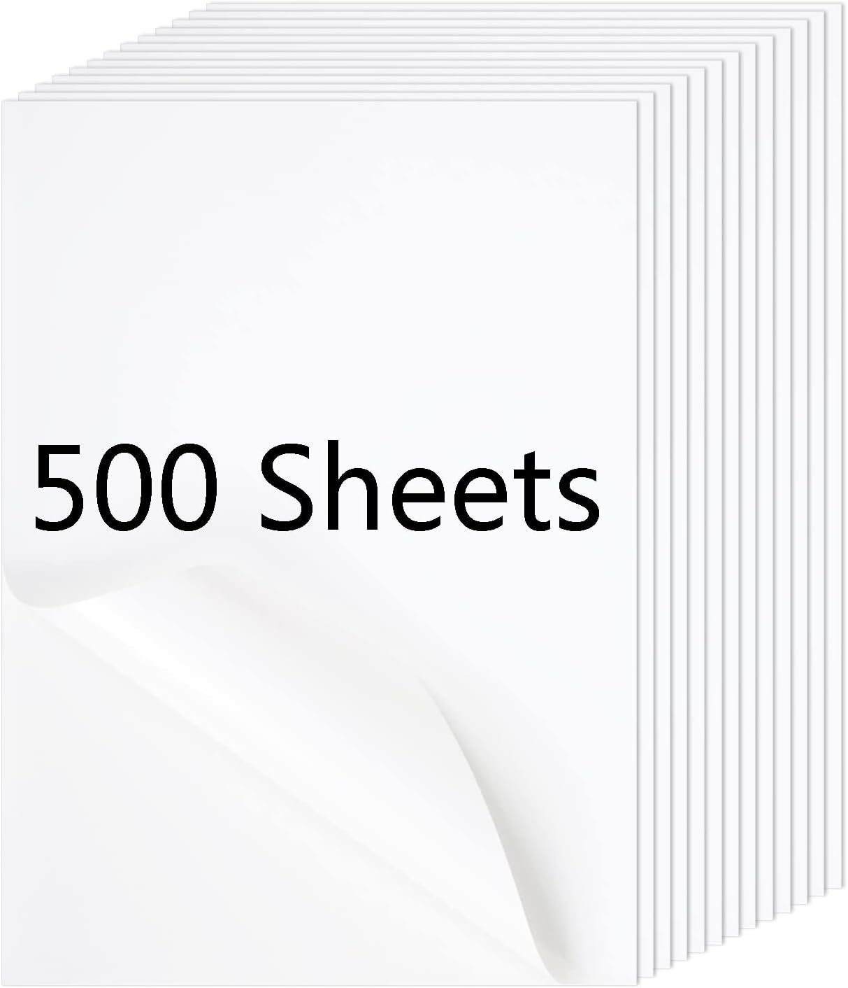 RBHK Sticker Paper for Laser & Inkjet Printers - 500 Sheets