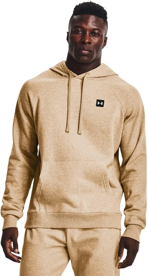Under Armour Mens Rival Fleece Fitted Hoodie for Comfort and Style