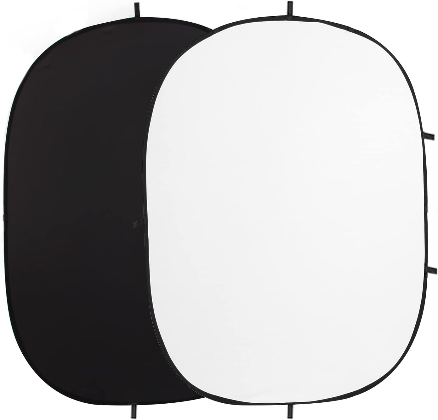 FOTOCREAT 5x6.5ft Double-Sided Pop-Up Backdrop for Photography