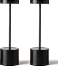 SAKRINGT Rechargeable Table Lamp 2 Pack - Portable Dimmable LED