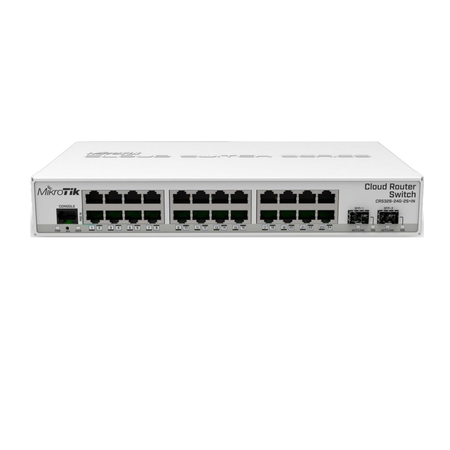 Mikrotik CRS326-24G-2S+in Cloud Router Switch with 24 Ports