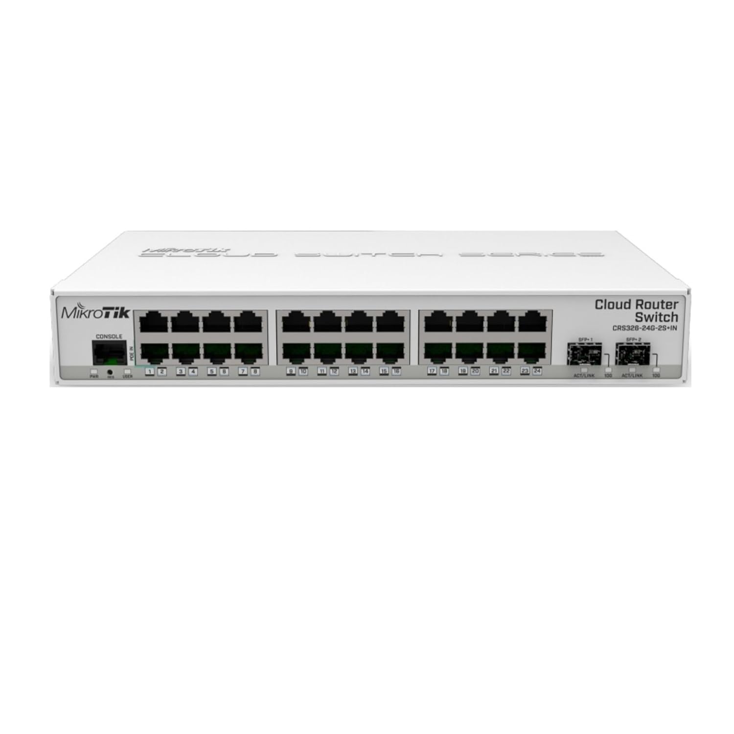 Mikrotik CRS326-24G-2S+in Cloud Router Switch with 24 Ports