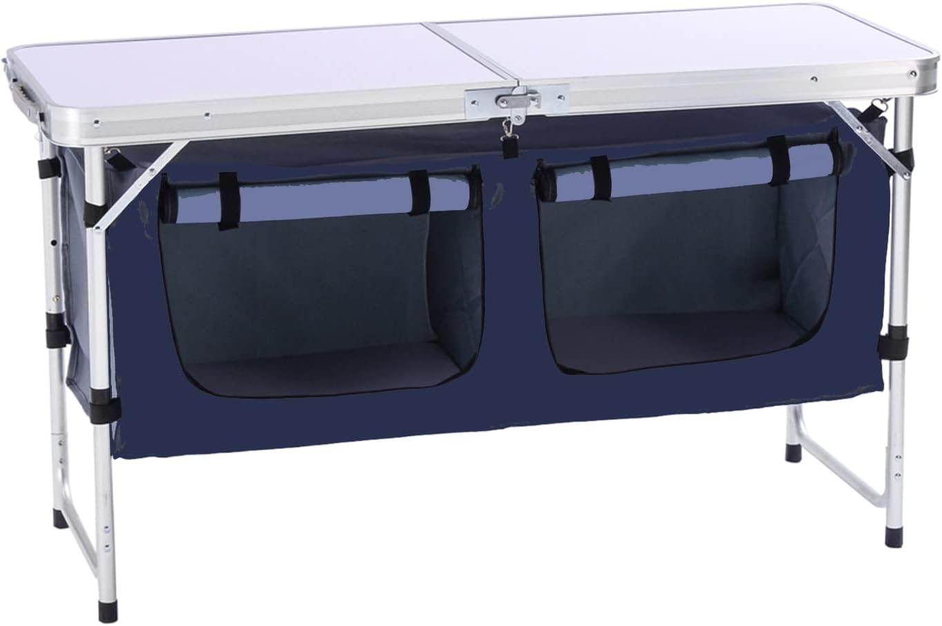 CampLand Outdoor Folding Table: Lightweight & Adjustable Design