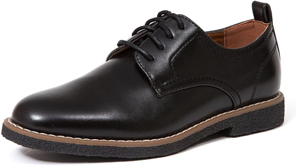Deer Stags Boys' Lace-up Dress Comfort Oxford Shoes for Kids