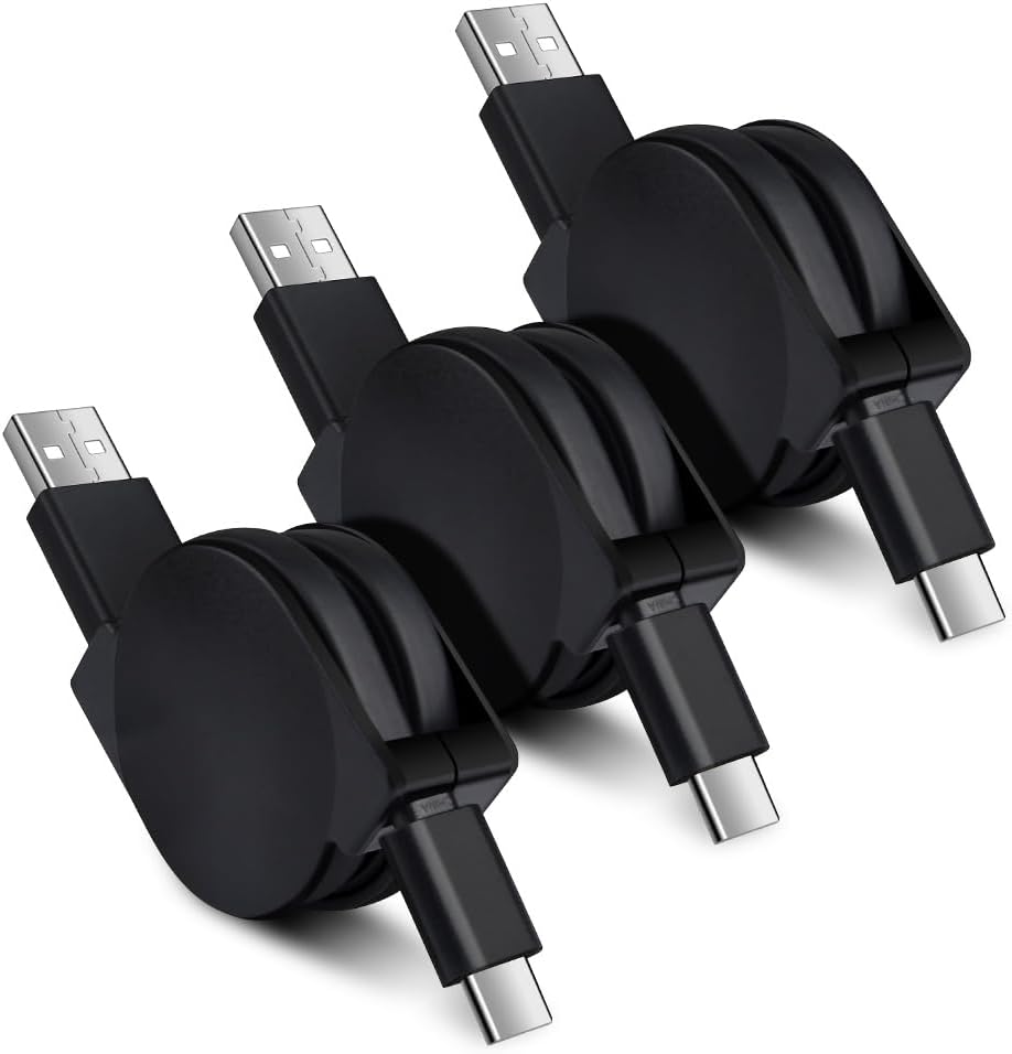 Fast Charge on-the-go with VIFIGEN Retractable USB C Cable