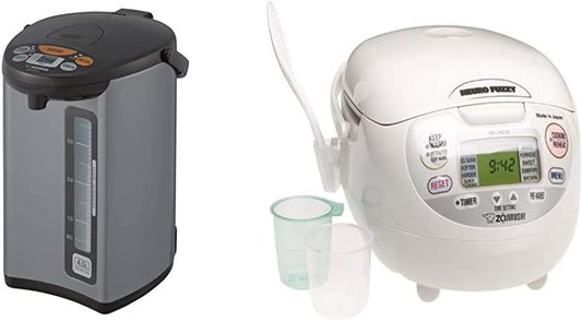 Zojirushi Micom Water Boiler & Warmer and Rice Cooker Combo