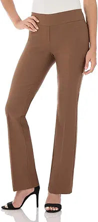 Rekucci Womens Ease into Comfort Bootcut Pant for All-Day Style