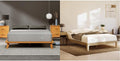 Siena 14 King Mattress & Bamboo Bed Frame - Medium Firm Comfort