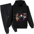 Anime Slayer Hoodie and Tracksuit Set for Kids by D.O.T