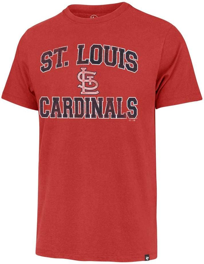 St Louis Cardinals Men's Union Arch Team Color Logo T-Shirt