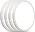 SunRider 4-Pack LED Flush Mount Ceiling Light 12in Round - Ultra-Thin