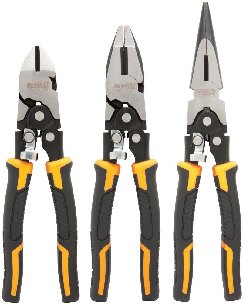 DEWALT Pliers Set with 70% More Cutting Power and Comfort