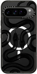 CASETiFY Impact Case for Google Pixel 9 Pro XL - Clear Black - Rugged
