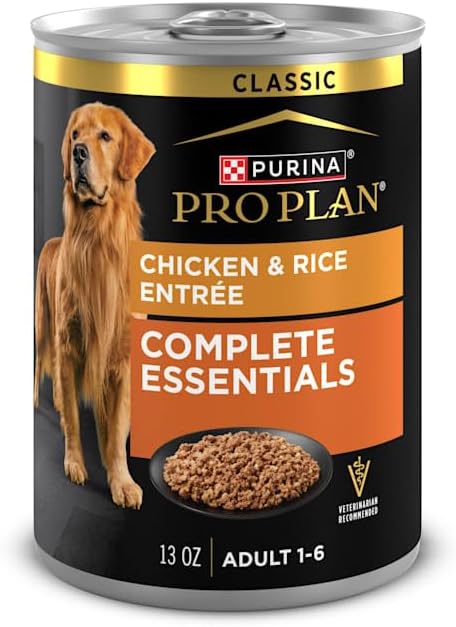 Purina Pro Plan High Protein Chicken and Rice Wet Dog Food