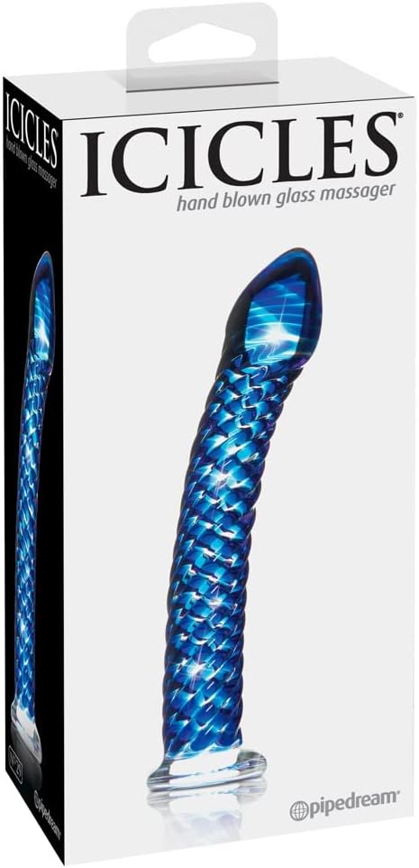 Icicles No. 29 G Spot Glass Dong for Ultimate Pleasure