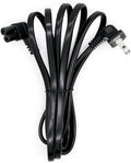 NTQinParts Replacement 5FT Right Angle 2-Prong Power Cord - Compact