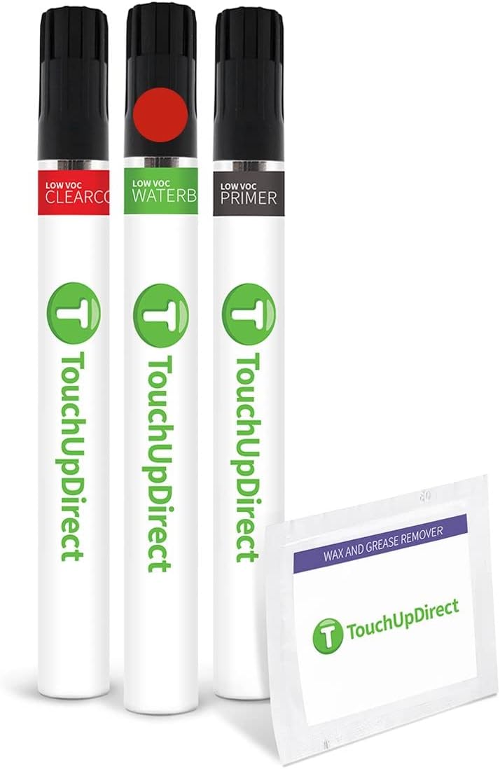 TouchUpDirect 314 Bright Red Touch Up Paint Brush Kit for BMW