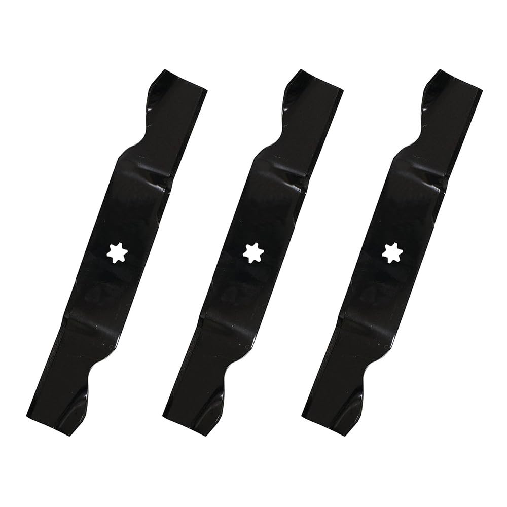 RAParts 3 Mower Blades for Cub Cadet 54 in SLT 1554 SLTX 1054