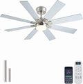 48 in Ceiling Fan with Lights and Remote - Quiet DC, Dimmable LED