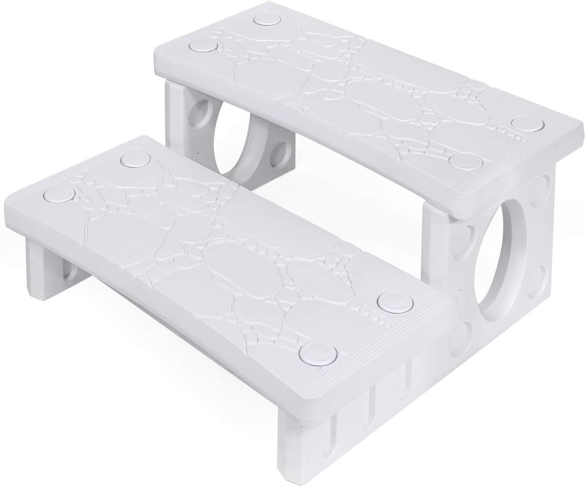 XtremepouwerUS Premium Multi Purpose 2-Step Spa Steps Review