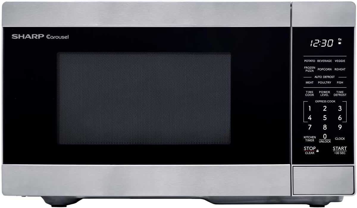 Effortless Cooking with Sharp 900W Microwave