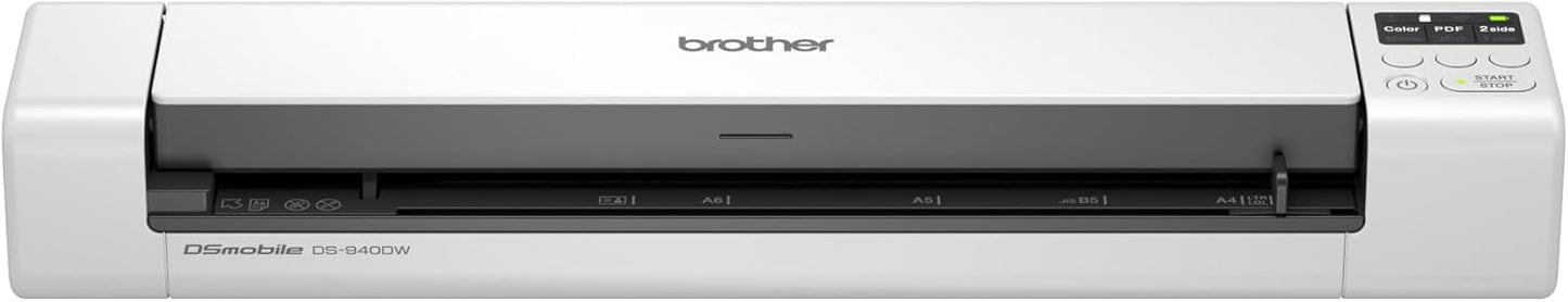 Brother DS-940DW Compact Mobile Document Scanner for Fast Scanning