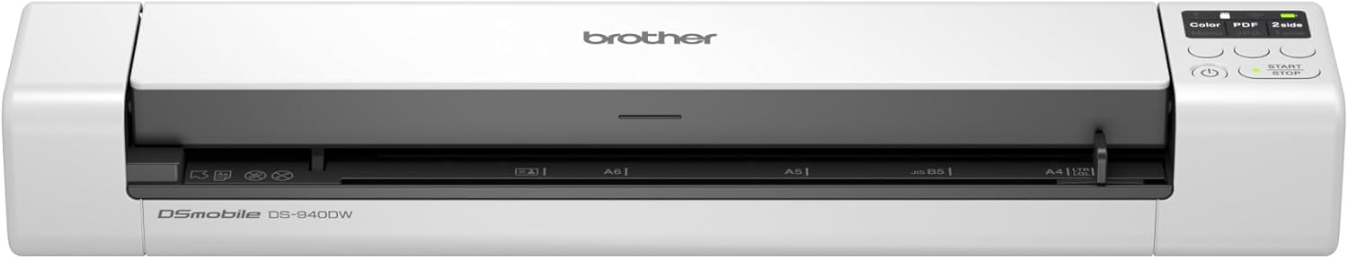 Brother DS-940DW Compact Mobile Document Scanner for Fast Scanning