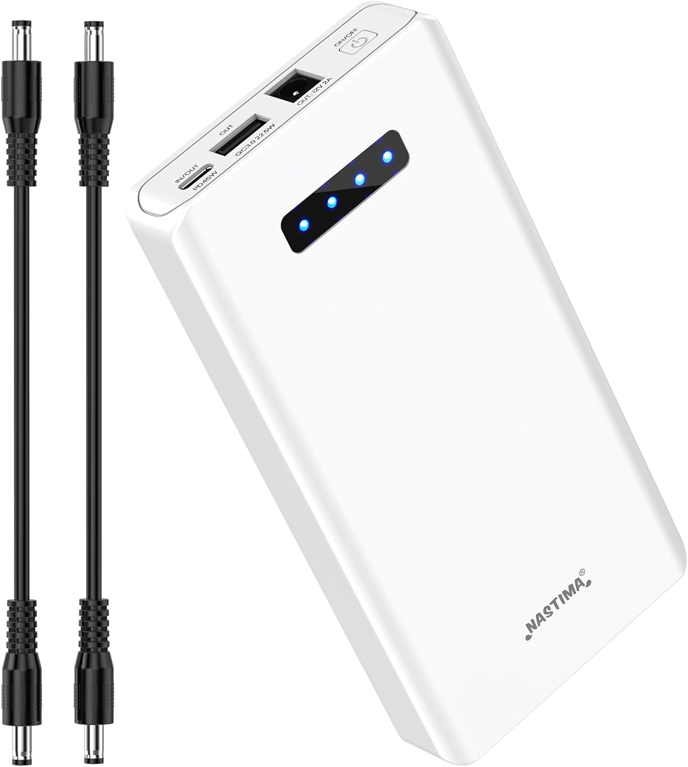 NASTIMA 12V 5200mAh Portable Charger Power Bank for Devices