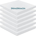 Frienda 6 Pack 1 in x 24 in x 24 in Upholstery Foam Cushions