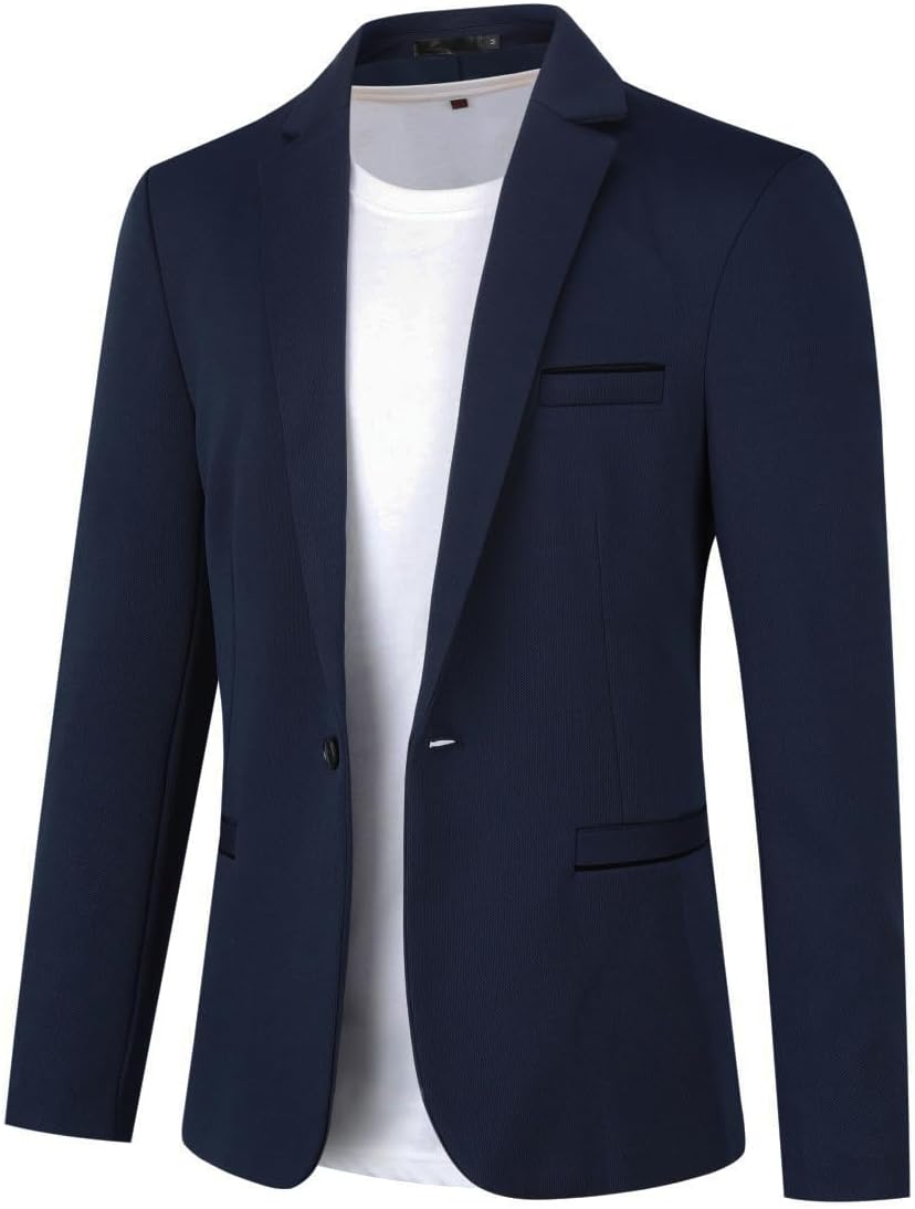Cloudstyle Men's Slim Fit Sport Coat Blazer for Any Occasion