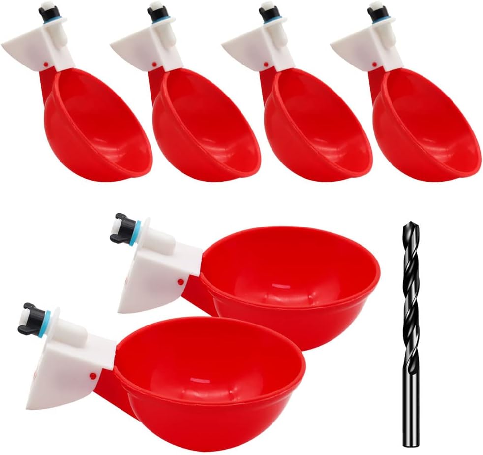 Automatic Poultry Drinker Cups - Keep Your Pets Hydrated!