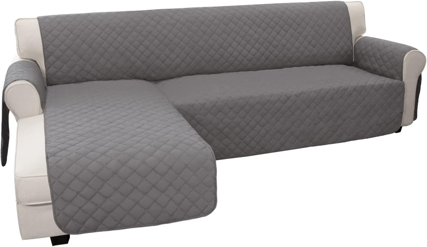 Easy-Going L Shape Sofa Cover for Sectional Couch Protection