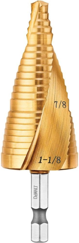 DEWALT Step Drill Bit Set for Precision Drilling Needs