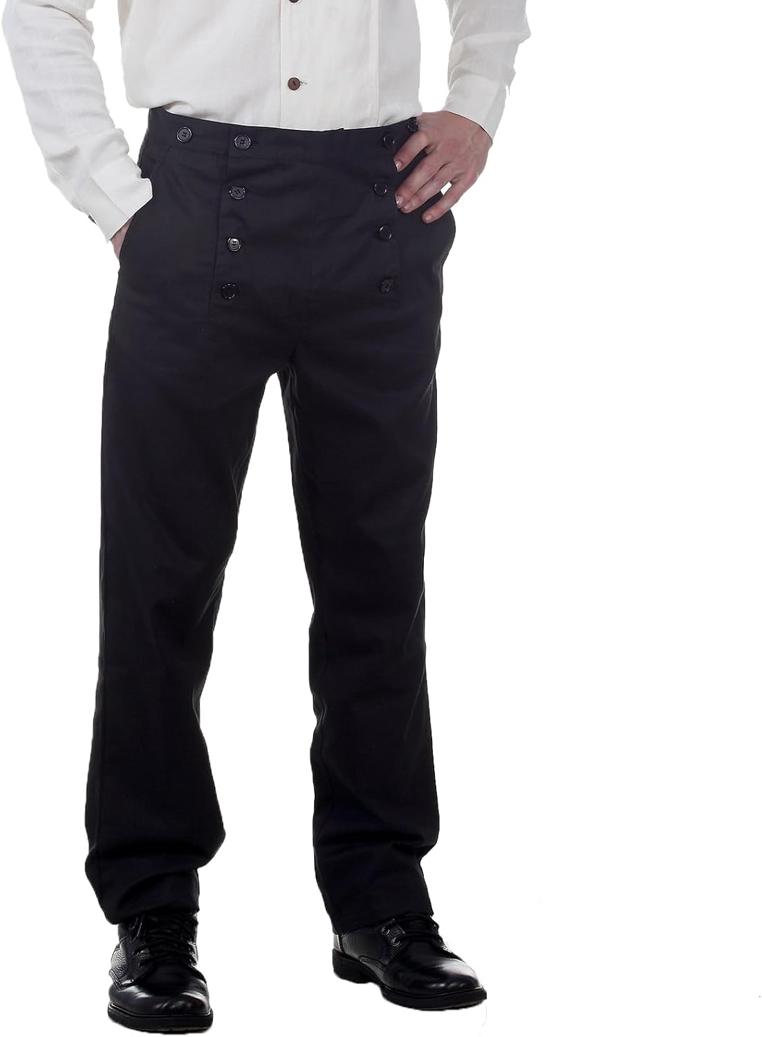 Steampunk Victorian Cosplay Costume Architect Men's Pants Trousers