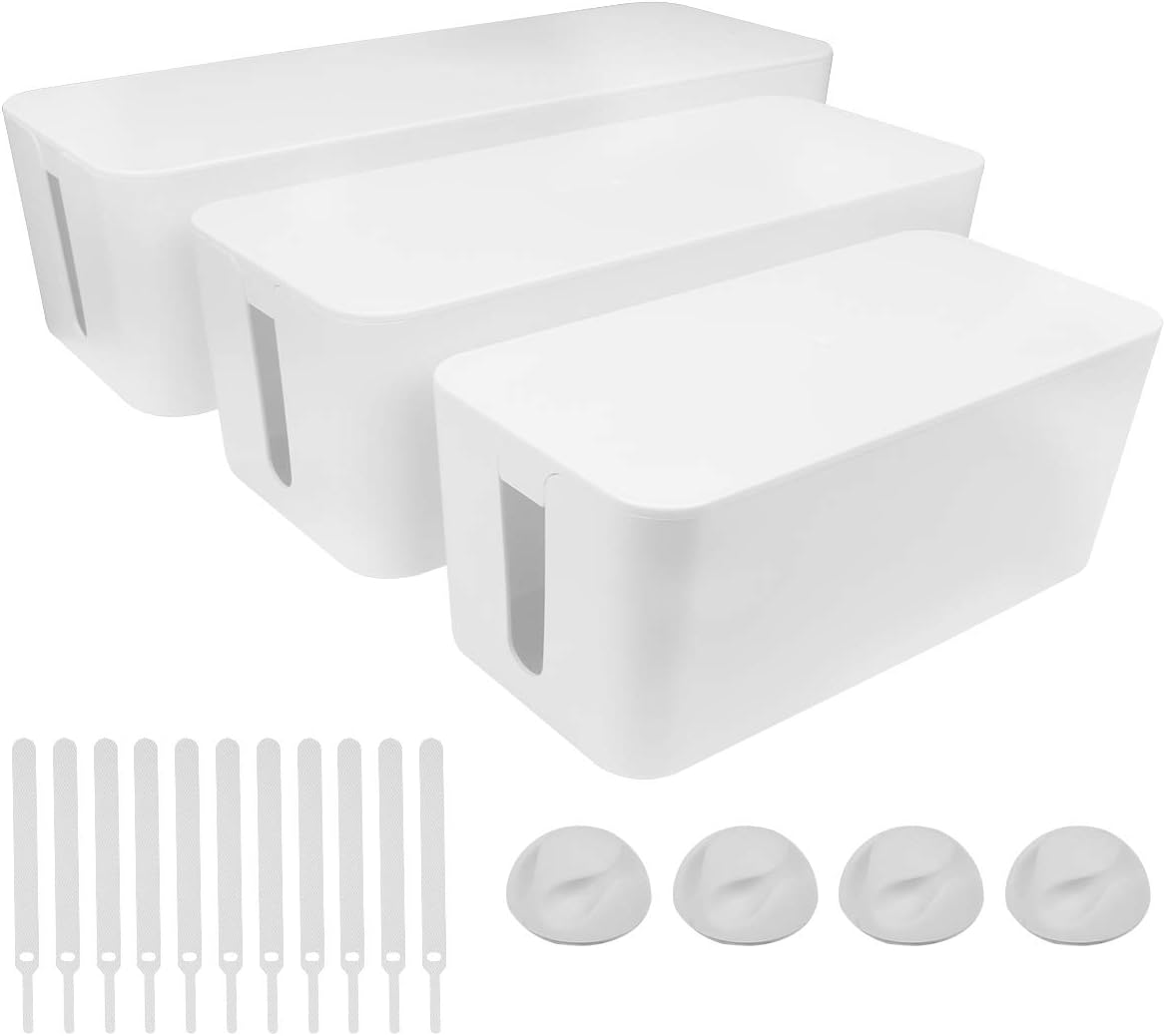 Hide Wires in Style: DUNCHATY Cable Box Trio