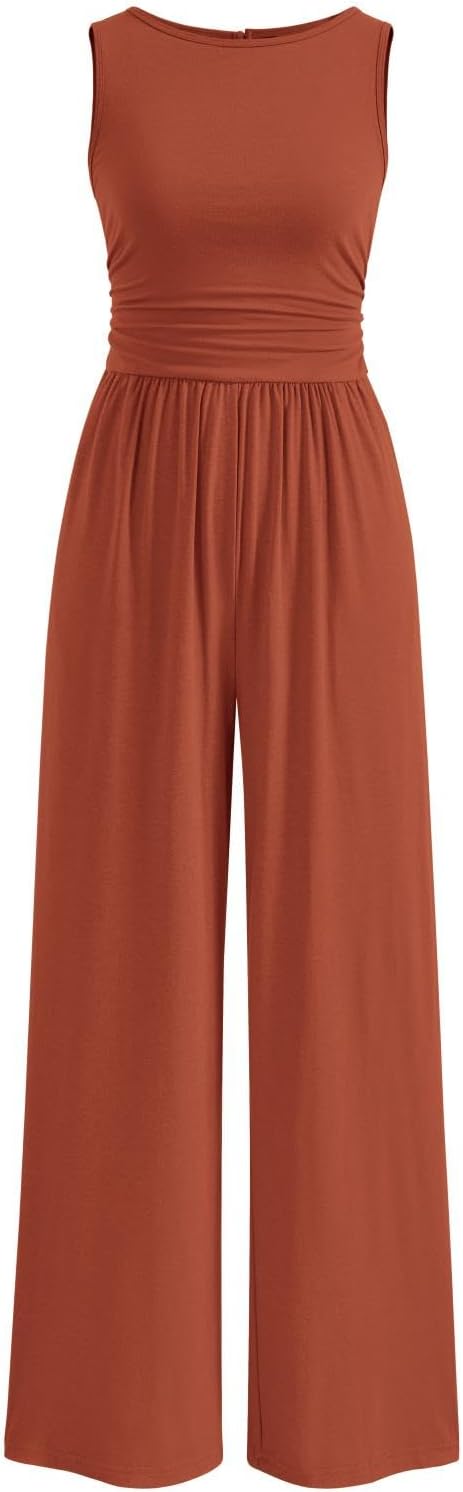 PRETTYGARDEN One Piece Jumpsuits for Women Dressy Casual Wear