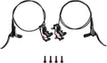 Z00M HB876 4-Pistons Hydraulic Disc Brake Set - Strong, Smooth