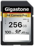 Gigastone 256GB SD Card 4K Camera Pro - Fast, Rugged Storage