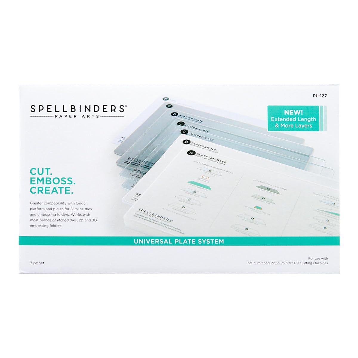 Spellbinders Universal Plate System for Easy Die Cutting