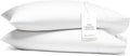 King White Signature Hemmed Pillowcase Set - Luxury Organic Cotton