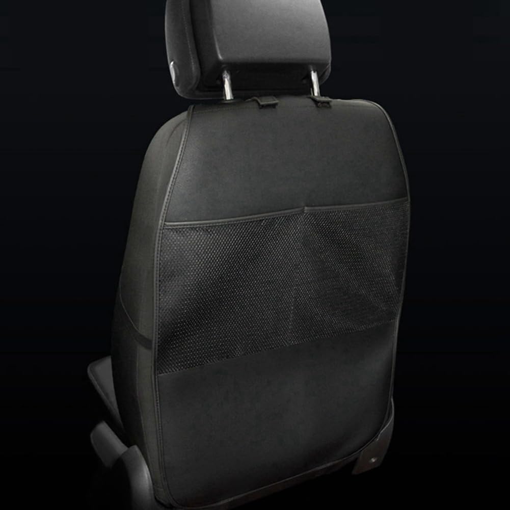 HCMAX Kick Mat Car Seat Back Protector - Waterproof & Stylish